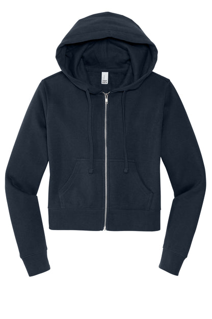 District Women's V.I.T. Fleece Full-Zip Hoodie DT6103