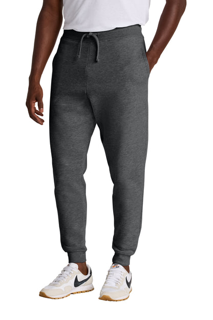 SanMar DT6107_heatheredcharcoal_model_front.jpg