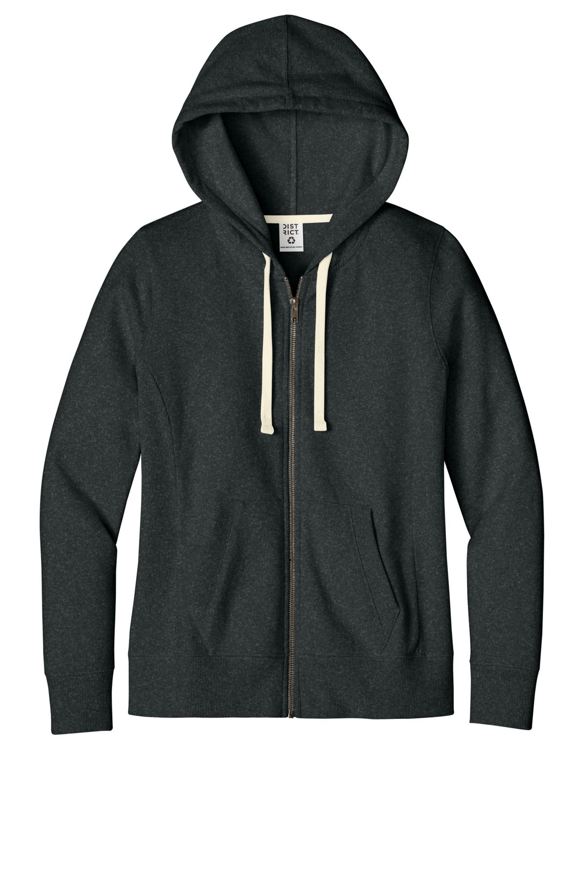 District Women's Re-Fleece Full-Zip Hoodie DT8103