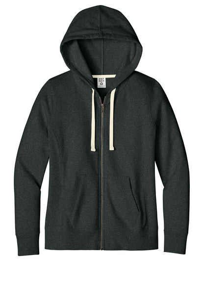District Women's Re-Fleece Full-Zip Hoodie DT8103