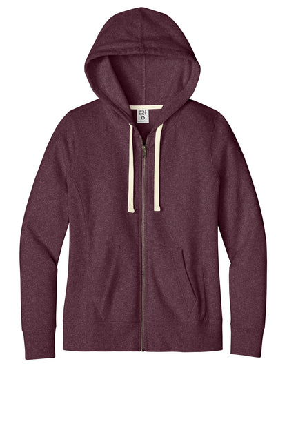 District Women's Re-Fleece Full-Zip Hoodie DT8103