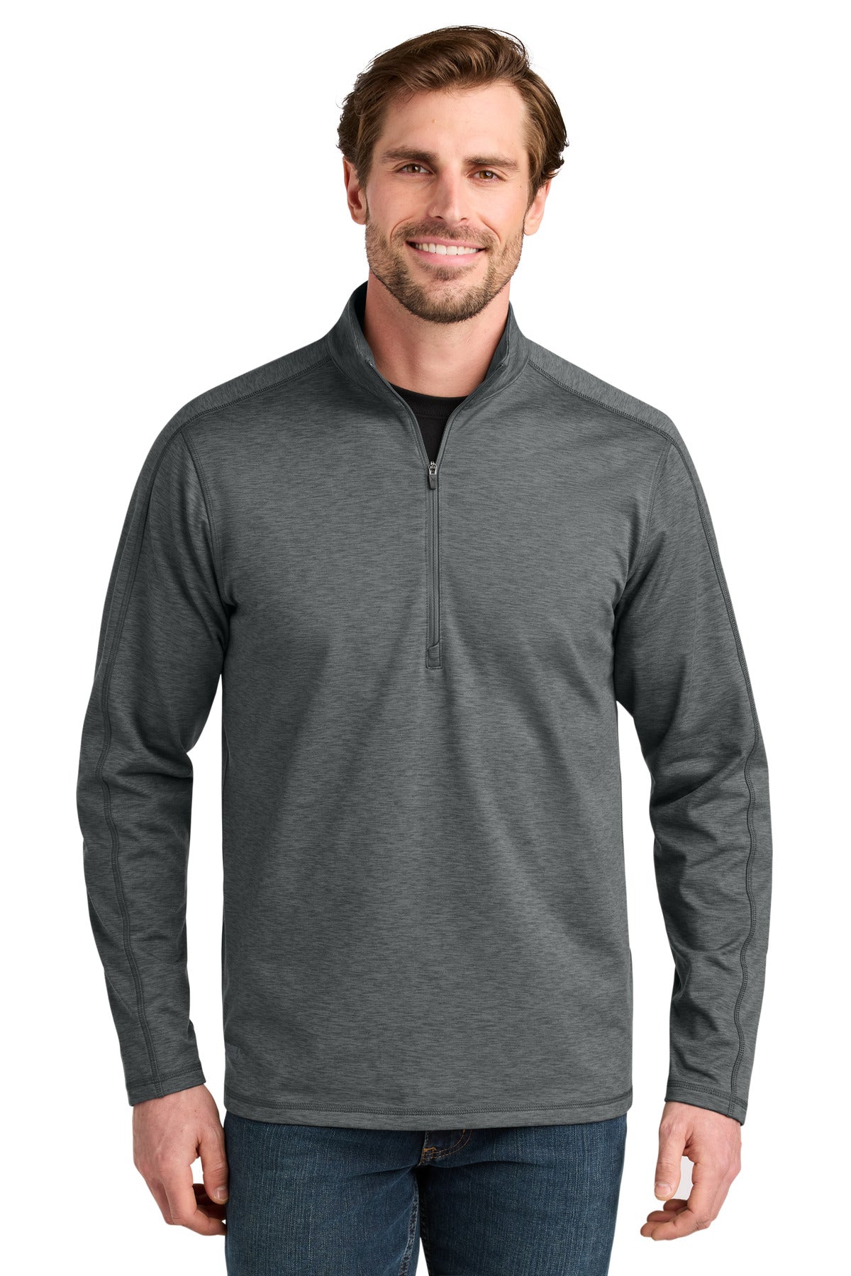 SanMar EB120_metalgreyheather_model_front.jpg