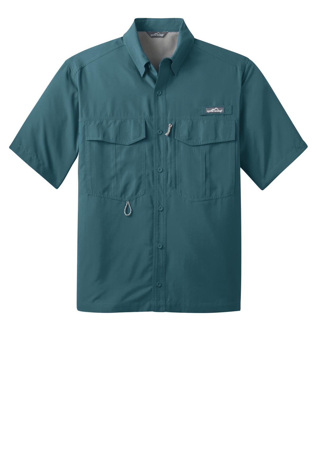 Eddie Bauer Short Sleeve Performance Fishing Shirt EB602
