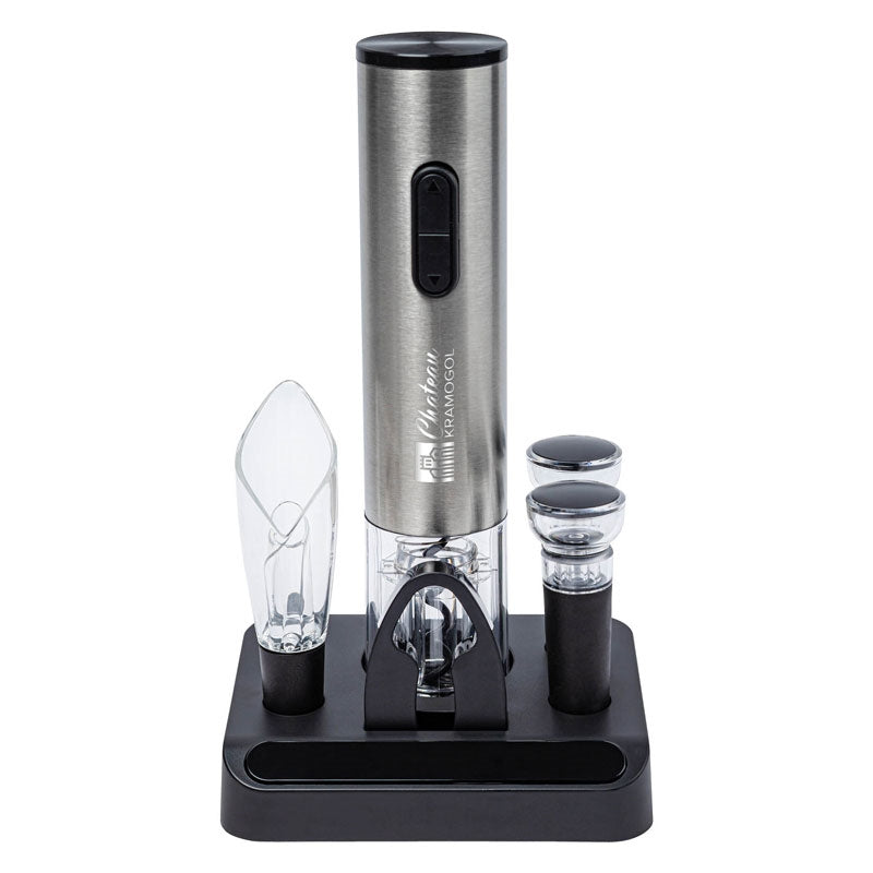 Steel Carignan 6-Piece Electric Wine Set