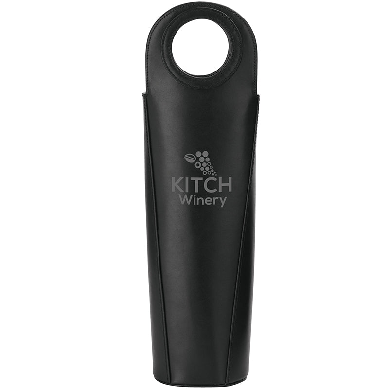 N/A Gioia I Leather Single Wine Carrier