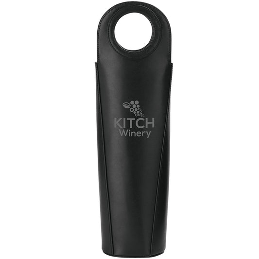 N/A Gioia I Leather Single Wine Carrier