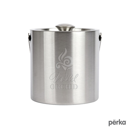 Steel Perka® Quinton 1.3L Double Wall, Stainless Steel Ice Bucket