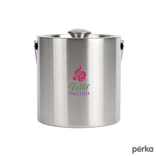 Perka® Quinton 1.3L Double Wall, Stainless Steel Ice Bucket