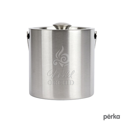 Perka® Quinton 1.3L Double Wall, Stainless Steel Ice Bucket