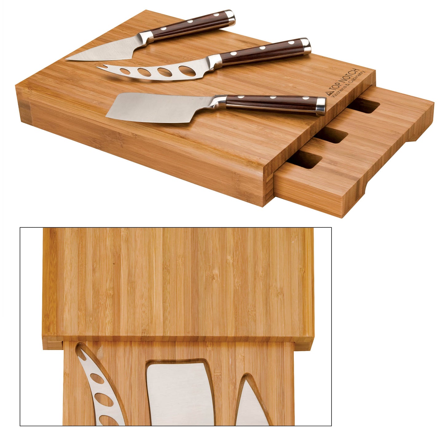 Bambu Bamboo Cheese Set