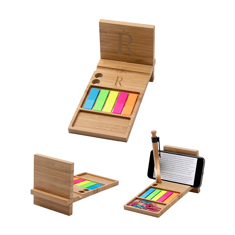 N/A Forest Bamboo Desk Organizer