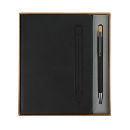 Manhattan II Gift Set w/ Magnetic Journal & Recycled Pen