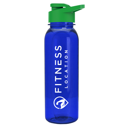 Garyline® Boss Embossed Tritan® Bottle with Drink-Thru Lid - 24 oz.