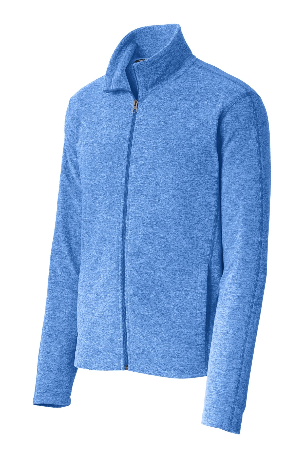 Port Authority Heather Microfleece Full-Zip Jacket. F235