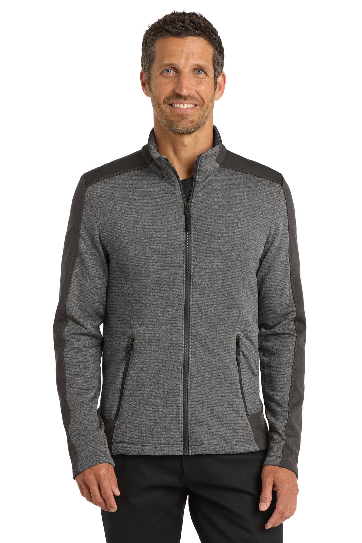 Port Authority Grid Fleece Jacket. F239