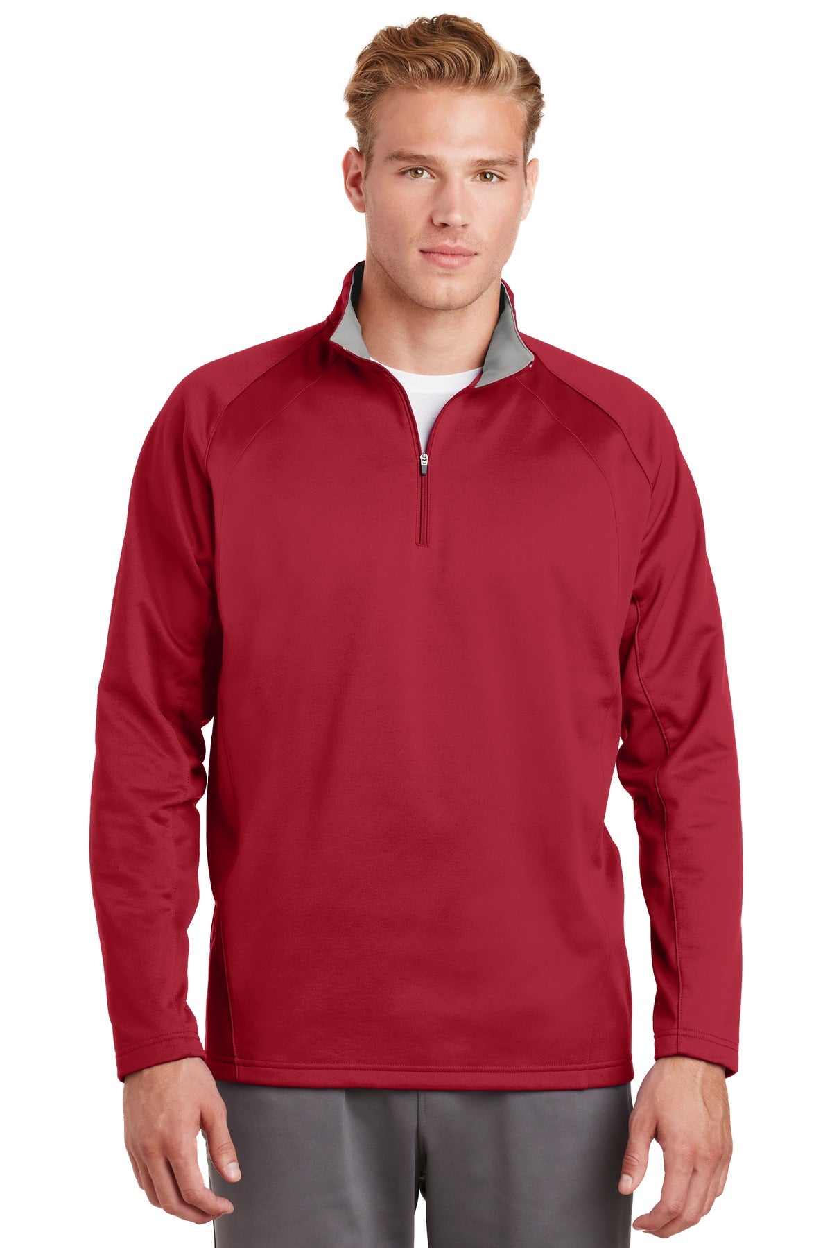 Sport-Tek Sport-Wick Fleece 1/4-Zip Pullover. F243