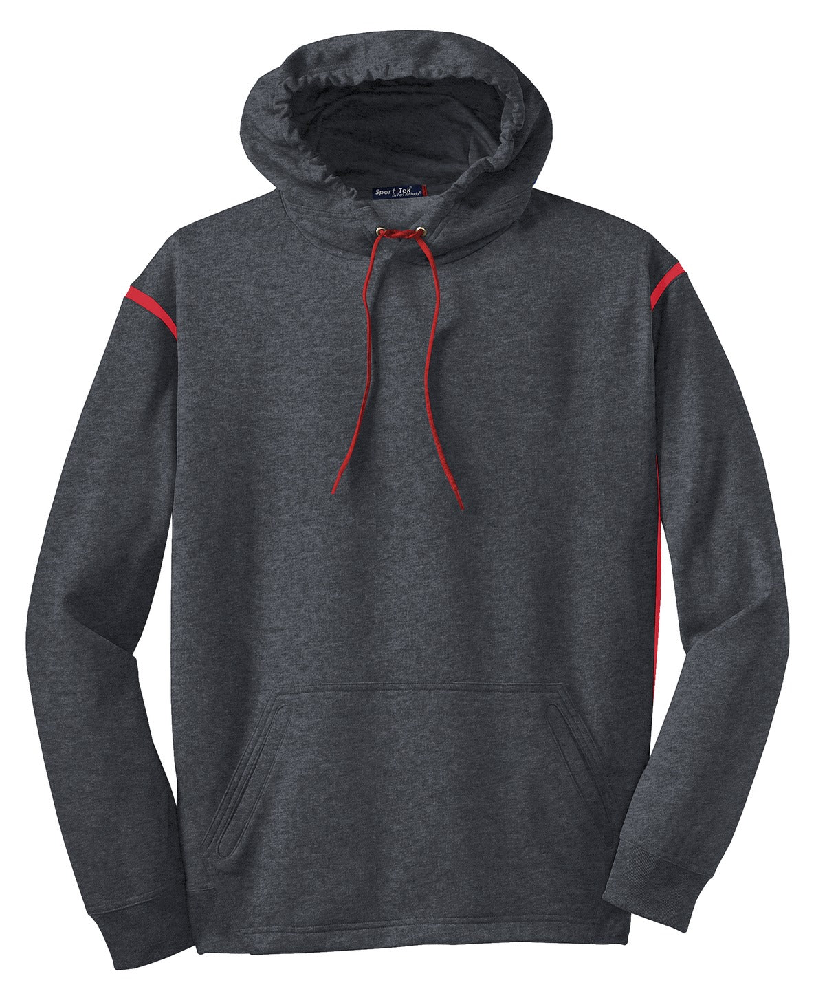 Sport-Tek Tech Fleece Colorblock Hooded Sweatshirt. F246