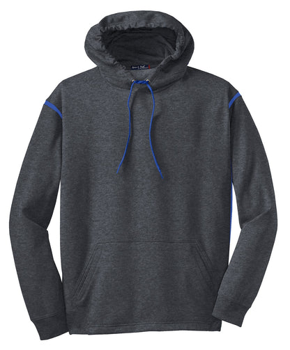 Sport-Tek Tech Fleece Colorblock Hooded Sweatshirt. F246