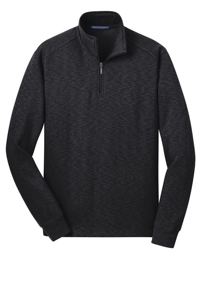 Port Authority Slub Fleece 1/4-Zip Pullover. F295
