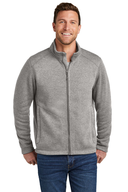 SanMar F428_deepsmokeheather_model_front.jpg