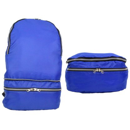 Recycled 2-in-1 Backpack & Waist Pack