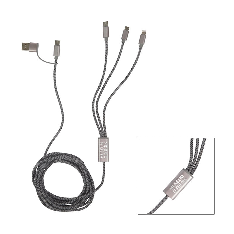 N/A Virgo 9' RPET 5-in-1 Charging Cable
