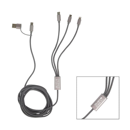 N/A Virgo 9' RPET 5-in-1 Charging Cable