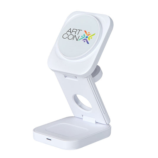 Seth 3-in-1 15W Wireless Charging Station