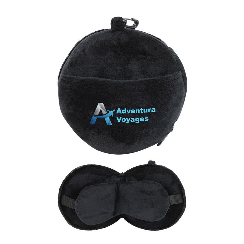 Journey Neck Pillow With Built-In Sleep Mask