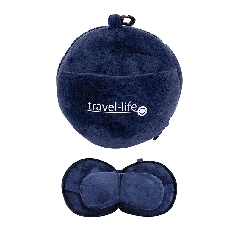 Journey Neck Pillow With Built-In Sleep Mask