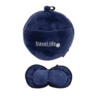 Journey Neck Pillow With Built-In Sleep Mask