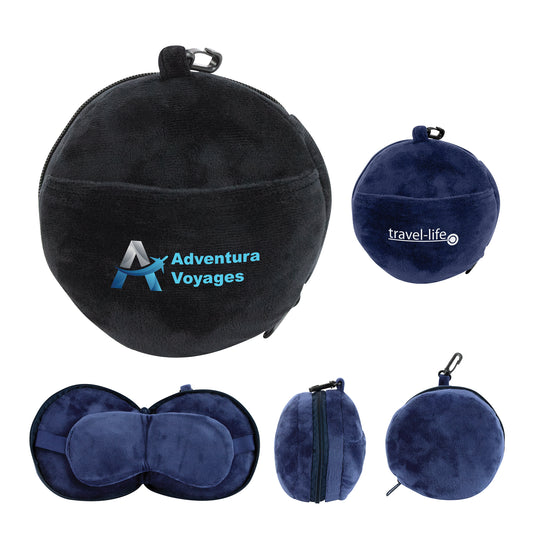 Journey Neck Pillow With Built-In Sleep Mask