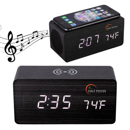 N/A Opus Wireless Charging Speaker w/ Clock