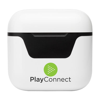 White Marlo True Wireless Earbuds