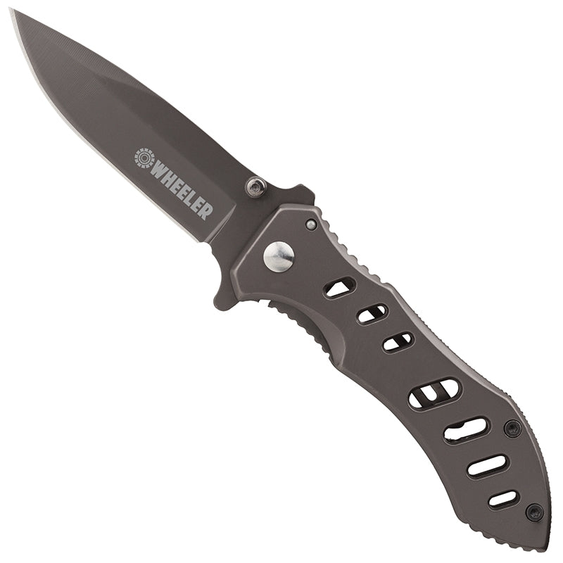 Silver Landon Folding Tactical Knife