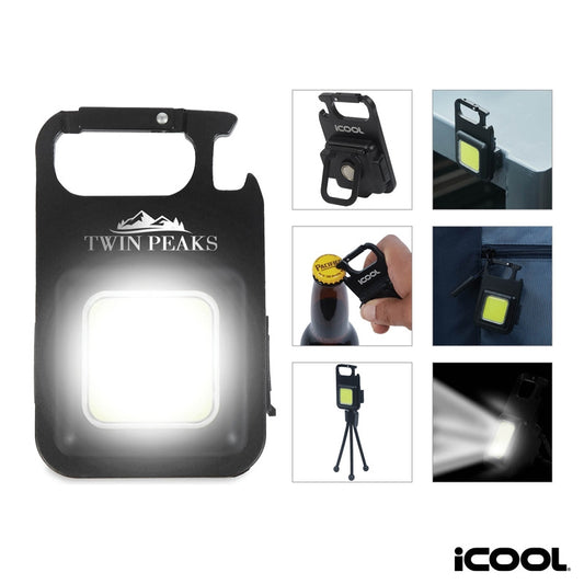 N/A iCOOL Elwood Rechargeable Multi-Function COB Emergency Worklight