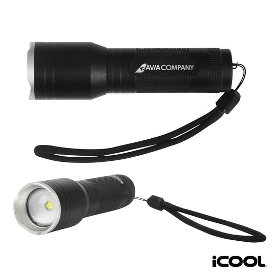 iCOOL Butte 500-Lumen Aluminum Tactical Flashlight
