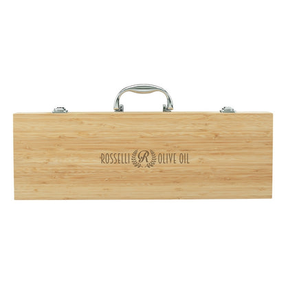 N/A Cleveland 5-Piece Bamboo BBQ Set