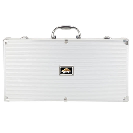 Steel Central Park 18-Piece Steel BBQ Set