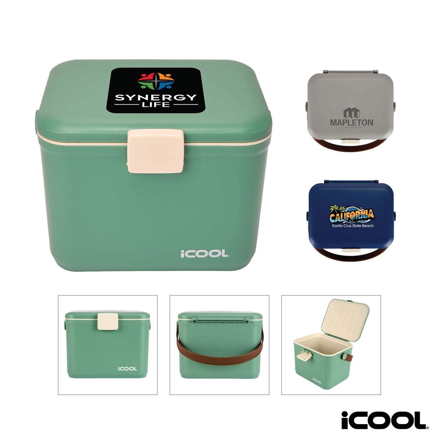 iCOOL Hale 6-Can, 5.25 Qt Hard Sided Cooler