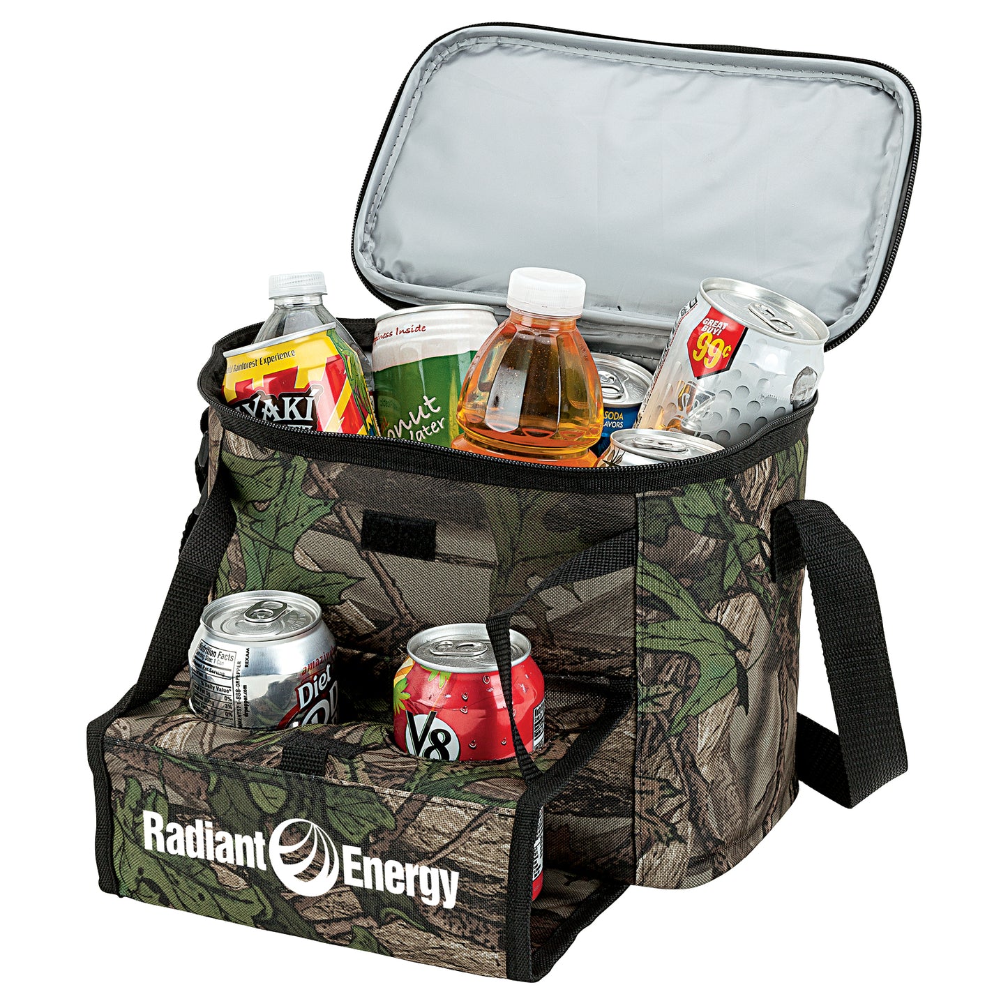 Huntwood Camo 12-Can Cooler