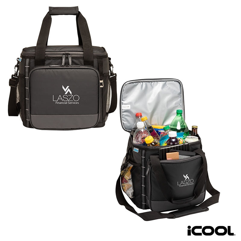 N/A iCOOL® Denver 24-Can Cooler Bag