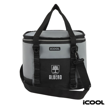 Grey iCOOL® Pinecrest 12-Can Cooler