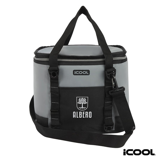 Grey iCOOL® Pinecrest 12-Can Cooler