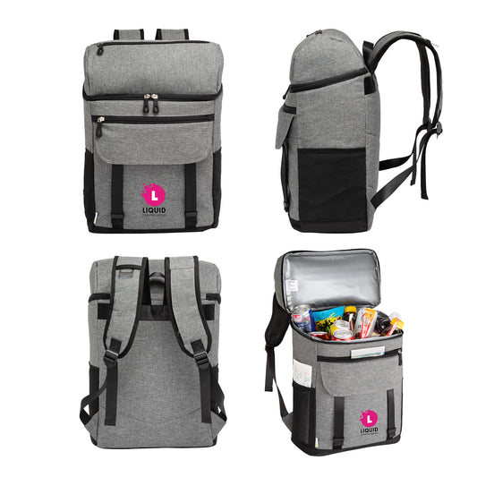 Logan RPET 18-Can Backpack Cooler