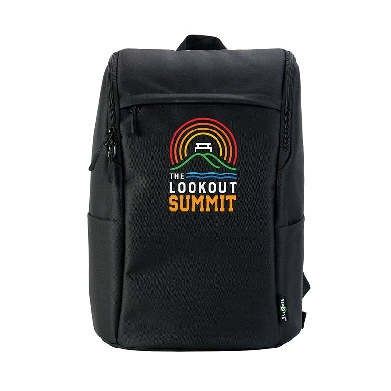 Coral Repreve® RPET 20-Can Backpack Cooler