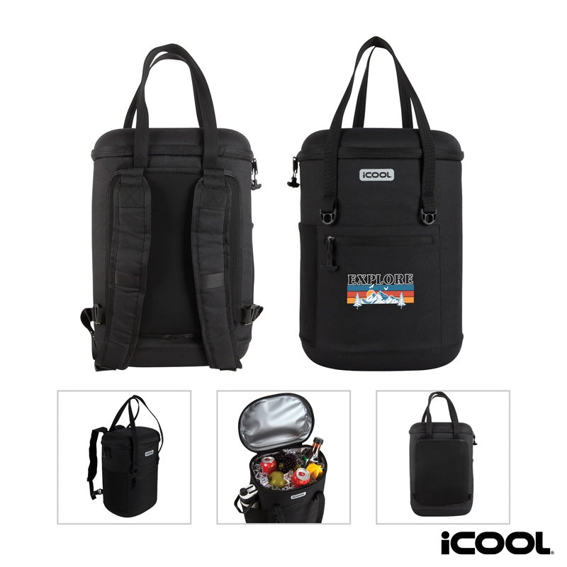 N/A iCOOL® Granby 24-Can Cooler Backpack