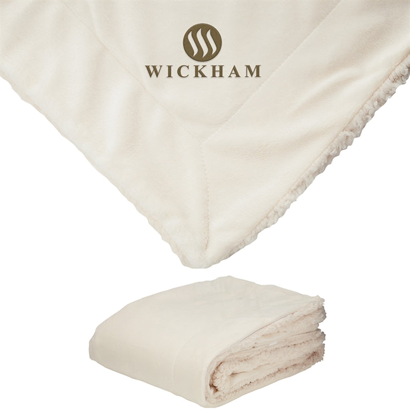 Brookline Micro Mink Sherpa Blanket