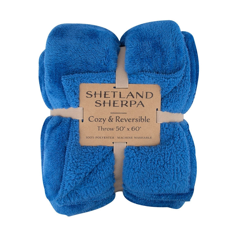 Shetland Sherpa 50 x 60 Reversible Blanket
