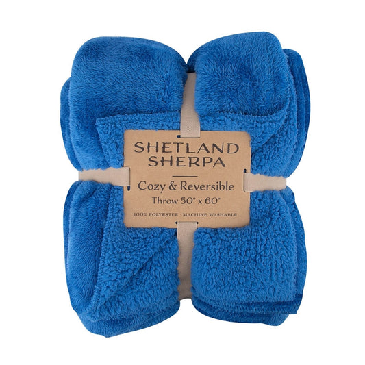 Shetland Sherpa 50 x 60 Reversible Blanket